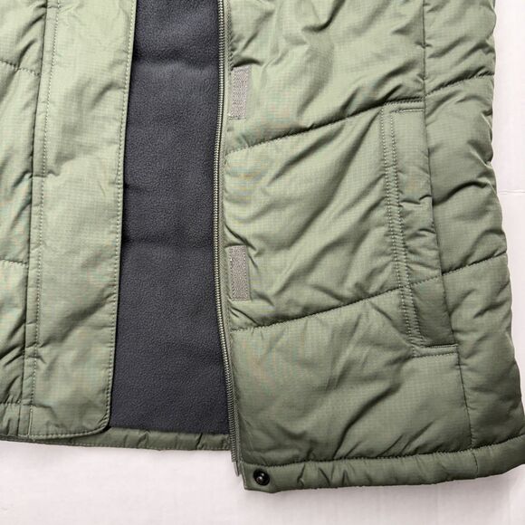 Columbia Horstman Glacier Full Zip Green Puffer Vest Women's XSmall Polyester - Picture 9 of 12